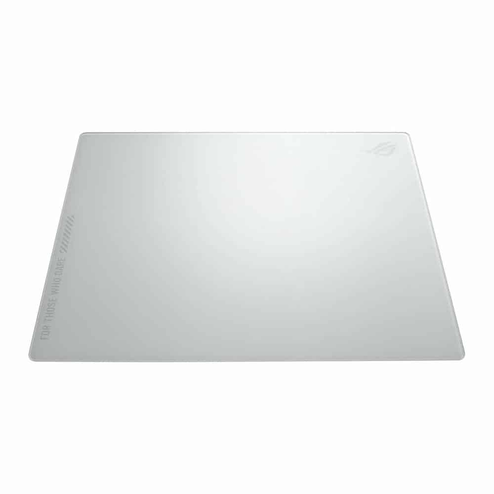 (image for) Asus ROG Moonstone Ace L Tempered Glass White Gaming Mouse Pad